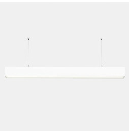 LedsC4 - Sistema lineal INFINITE Pro 1700mm suspendida Hexa-Cell emergencia 47,4W 3000K CRI80 gris IP40 1965lm