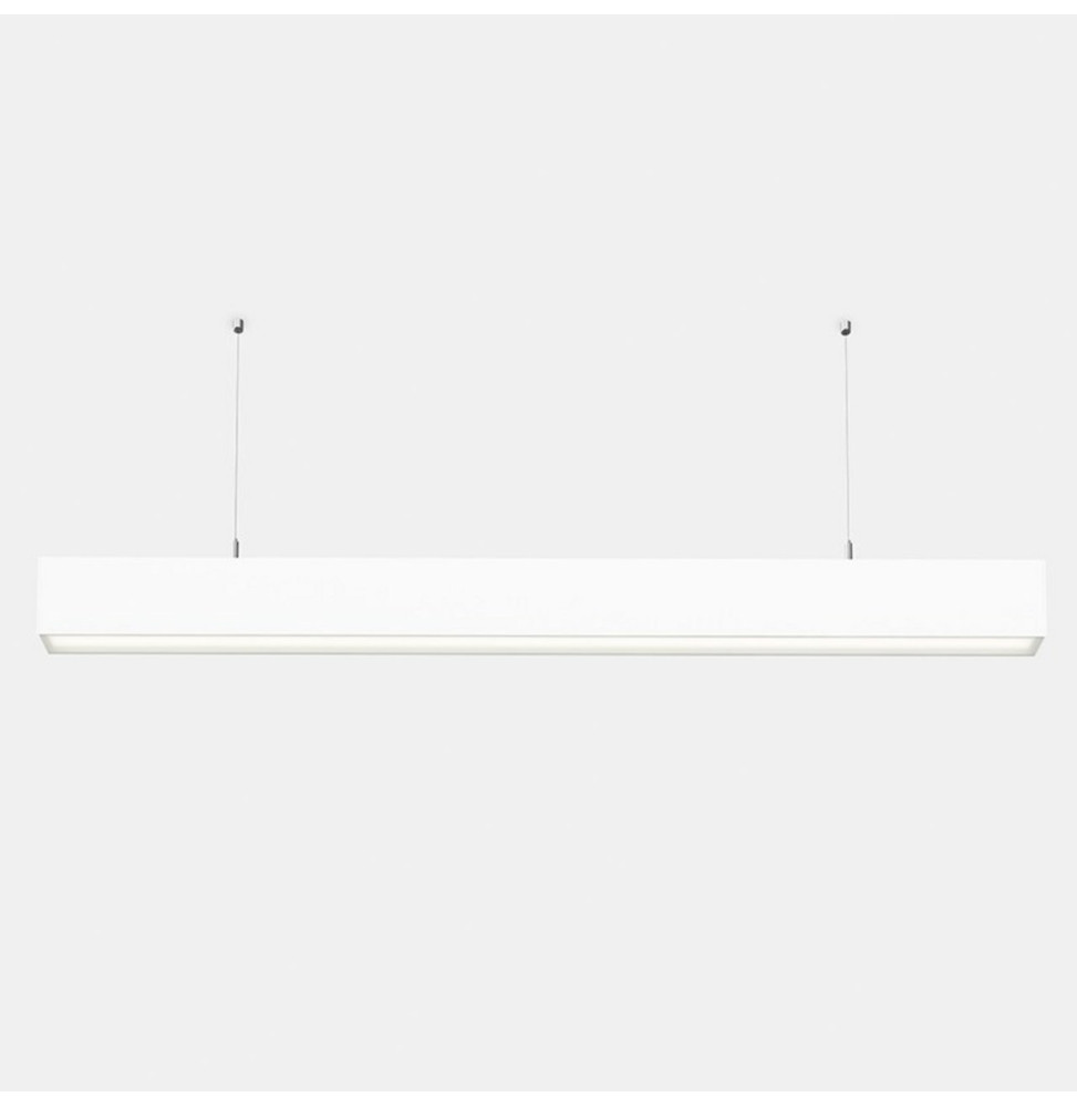 LedsC4 - Sistema lineal INFINITE Pro 1700mm suspendida Hexa-Cell 47,4W 3000K CRI80 DALI-2 blanco IP40 1965lm LedsC4 - Sistema lineal INFINITE Pro 1700mm suspendida Hexa-Cell 47,4W 3000K CRI80 DALI-2 blanco IP40 1965lm