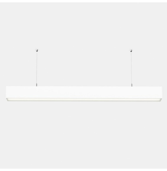 LedsC4 - Sistema lineal INFINITE Pro 1700mm suspendida Hexa-Cell 47,4W 3000K CRI80 DALI-2 blanco IP40 1965lm