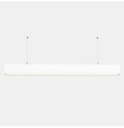 LedsC4 - Sistema lineal INFINITE Pro 1700mm suspendida Hexa-Cell emergencia 47,4W 3000K CRI80 DALI-2 negro IP40 1965lm
