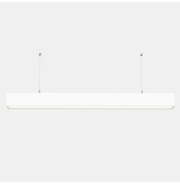 LedsC4 - Sistema lineal INFINITE Pro 1700mm suspendida Hexa-Cell emergencia 47,4W 4000K CRI80 DALI-2 negro IP40 2162lm