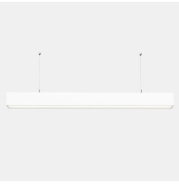 LedsC4 - Sistema lineal INFINITE Pro 1700mm suspendida Hexa-Cell emergencia 47,4W 4000K CRI80 negro IP40 2162lm