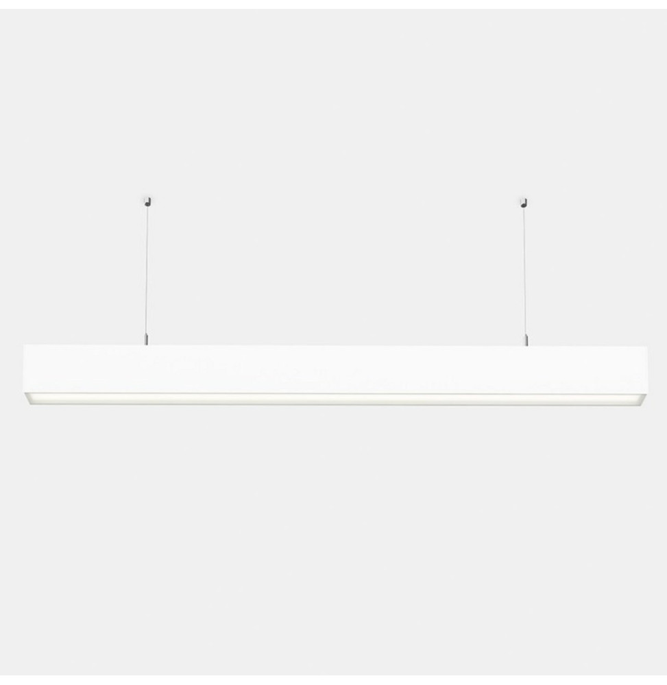 LedsC4 - Sistema lineal INFINITE Pro 1700mm suspendida Hexa-Cell 47,4W 4000K CRI80 DALI D4i blanco IP40 2162lm LedsC4 - Sistema lineal INFINITE Pro 1700mm suspendida Hexa-Cell 47,4W 4000K CRI80 DALI D4i blanco IP40 2162lm