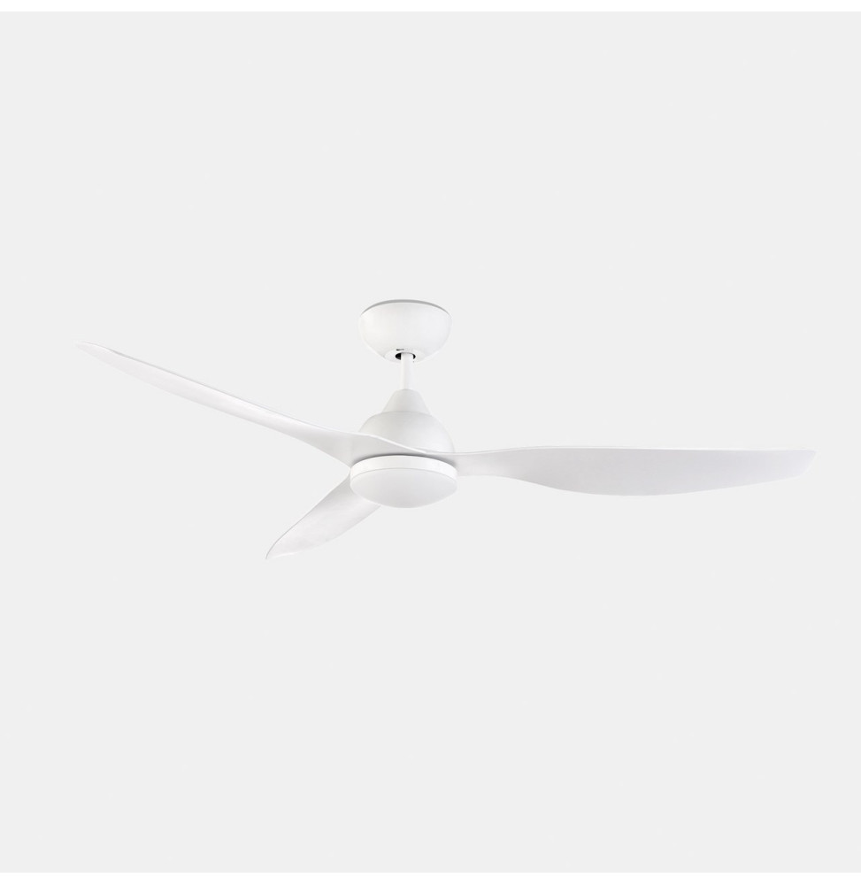 FORLIGHT - Ventilador IP20 Nepal LED 14.5W blanco cálido 3000K blanco brillante blanco 950lm