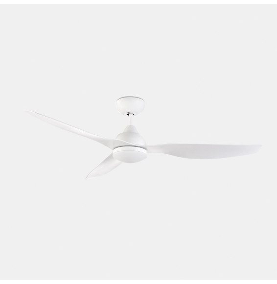 FORLIGHT - Ventilador IP20 Nepal LED 14.5W blanco cálido 3000K blanco brillante blanco 950lm