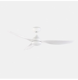 FORLIGHT - Ventilador IP20 Nepal LED 14.5W blanco cálido 3000K blanco brillante blanco 950lm