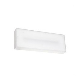 LedsC4 - Luminaria de emergencia DECO superficie IP44 100lm 1h No Permanente