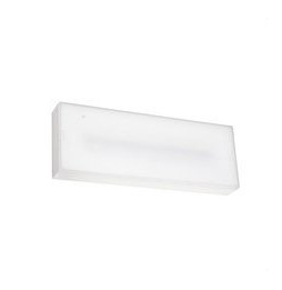 LedsC4 - Luminaria de emergencia DECO superficie IP44 300lm 1h No Permanente
