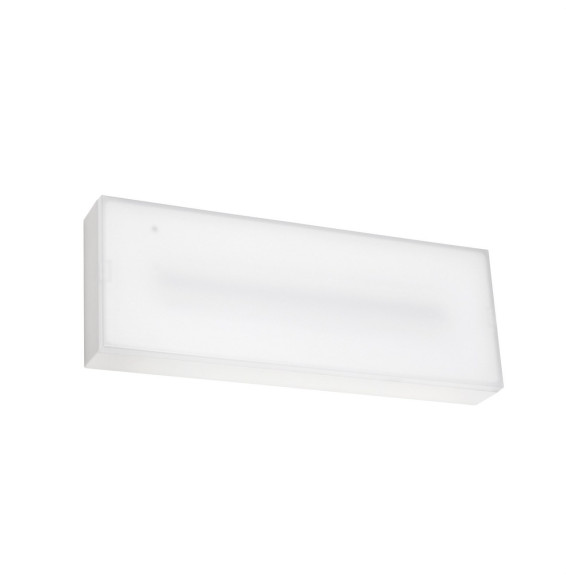 LedsC4 - Luminaria de emergencia DECO superficie IP44 200lm 1h No Permanente + Autotest