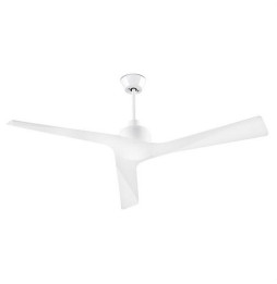 FORLIGHT - Ventilador IP20 Mogan blanco brillante blanco