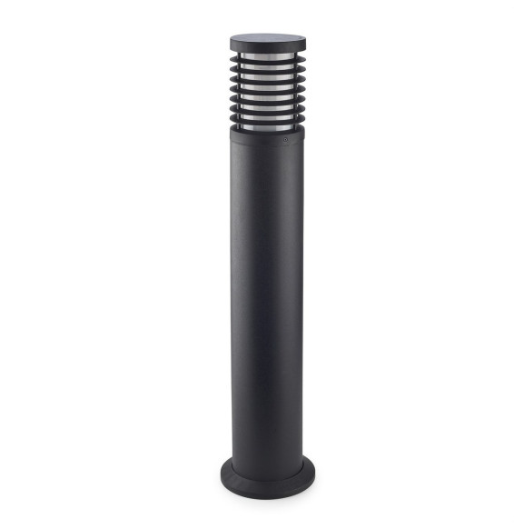 LedsC4 - Baliza redondo NOTT 23W 90mm negro / plástico transparente