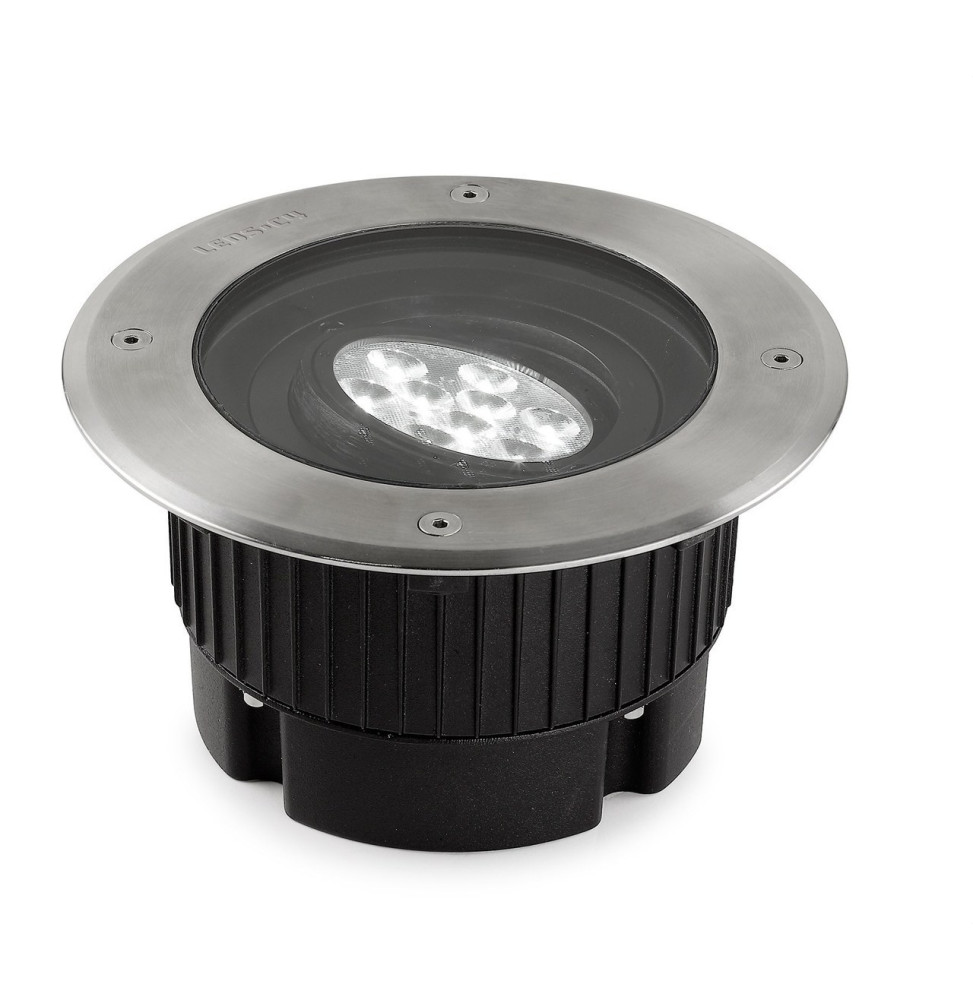LedsC4 - Luminaria empotrar GEA led 4200K 9x1W inoxidable AISI316 LedsC4 - Luminaria empotrar GEA led 4200K 9x1W inoxidable AISI316