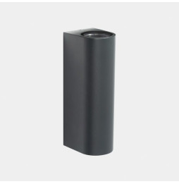 LedsC4 - Aplique IP66 Max Double Emission LED 14.1W blanco neutro 4000K negro