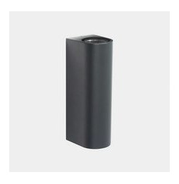 LedsC4 - Aplique IP66 Max Double Emission LED 17.8W blanco cálido 2700K negro