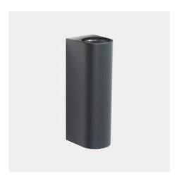 LedsC4 - Aplique IP66 Max Double Emission LED 17.8W blanco cálido 3000K negro