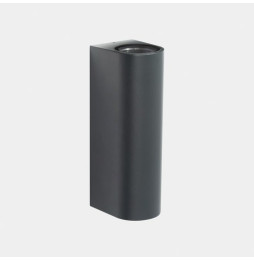 LedsC4 - Aplique IP66 Max Double Emission LED 17.8W blanco neutro 4000K negro