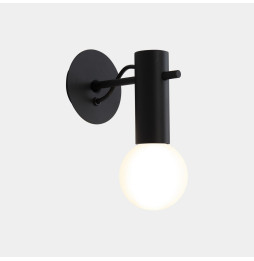 LedsC4 - Aplique Nude E27 15W negro