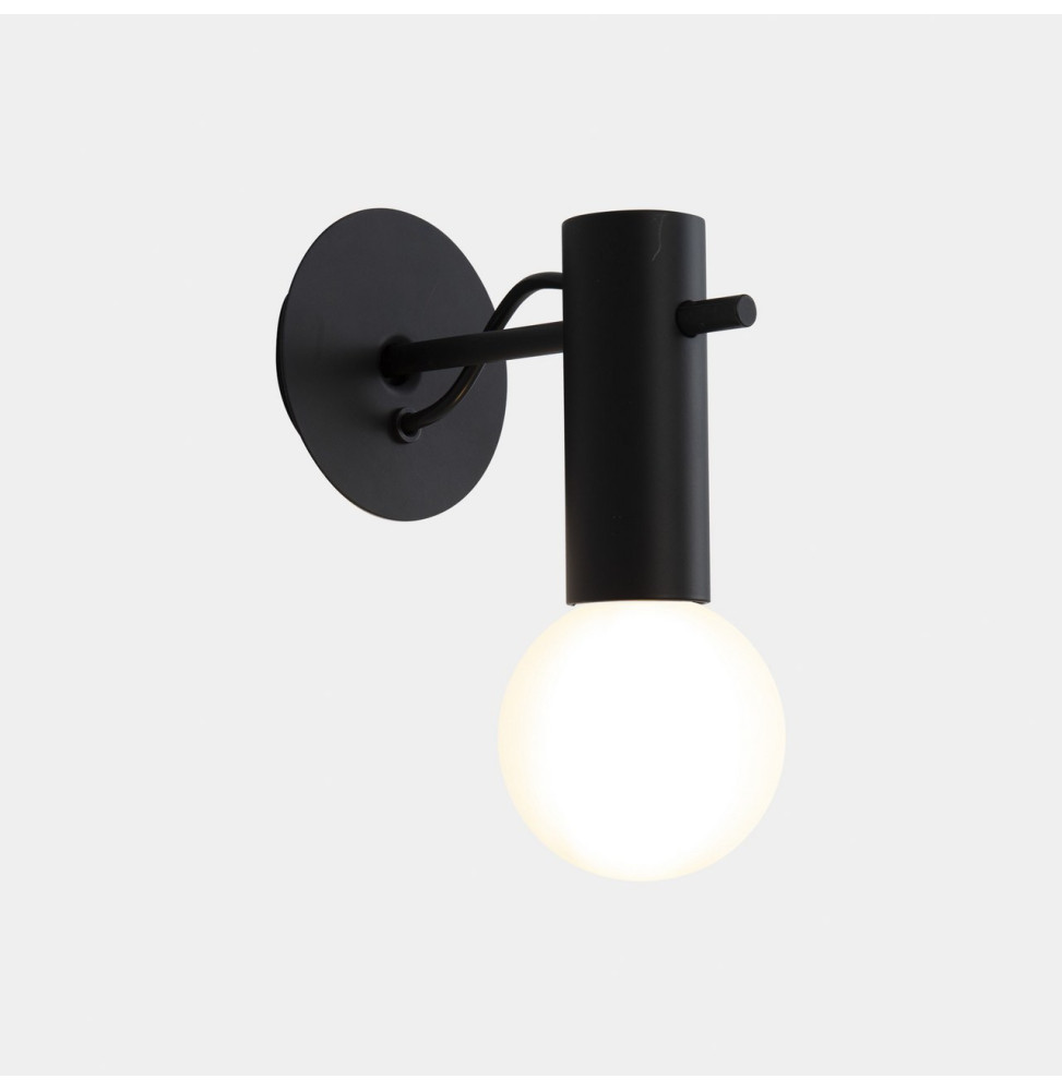 LedsC4 - Aplique Nude E27 15W negro LedsC4 - Aplique Nude E27 15W negro