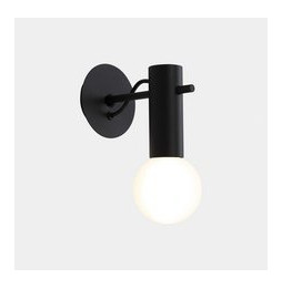 LedsC4 - Aplique Nude E27 15W negro
