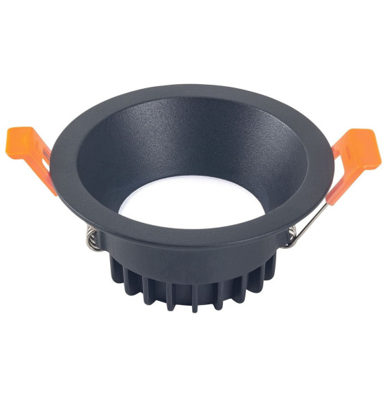 FORLIGHT - Downlight IP54 JET NEGRE LED 7 4000K ON-OFF negro