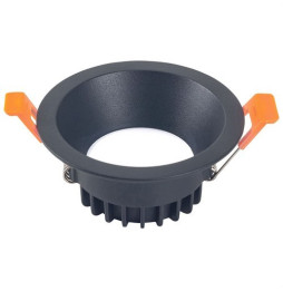 FORLIGHT - Downlight IP54 JET NEGRE LED 7 4000K ON-OFF negro
