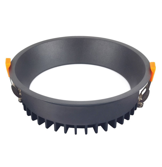 FORLIGHT - Downlight IP54 JET NEGRE LED 29.5 4000K ON-OFF negro