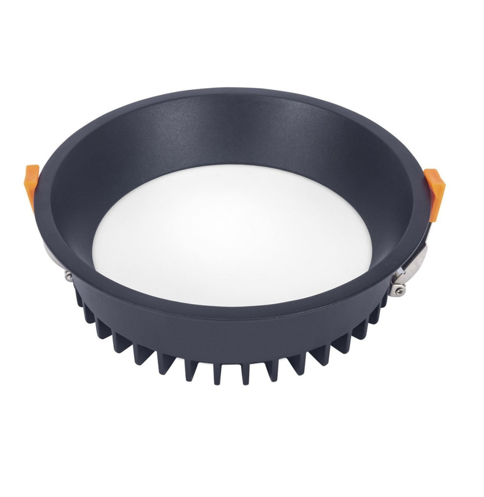 FORLIGHT - Downlight IP54 JET NEGRE LED 20.3 3000K ON-OFF negro