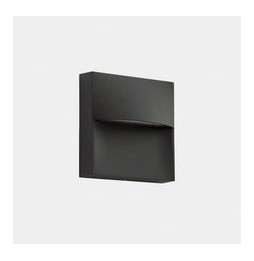 LedsC4 - Aplique IP66 SAM LED 3.2W SW 2700-3200-4000K ON-OFF negro 269lm