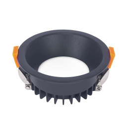FORLIGHT - Downlight IP54 JET NEGRE LED 10.1 3000K ON-OFF negro