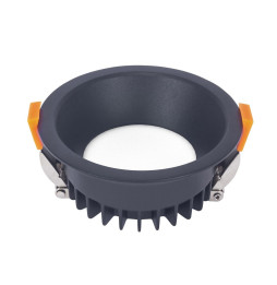 FORLIGHT - Downlight IP54 JET NEGRE LED 10.1 4000K ON-OFF negro