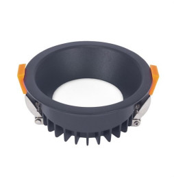 FORLIGHT - Downlight IP54 JET NEGRE LED 10.1 4000K ON-OFF negro