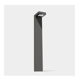 LedsC4 - Baliza IP66 MODIS LED 11.6W 2700K gris urbano 744lmON-OFF