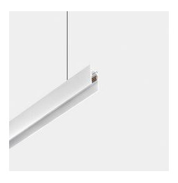 LedsC4 - Carril colgante adosado 2000mm bajo voltaje blanco