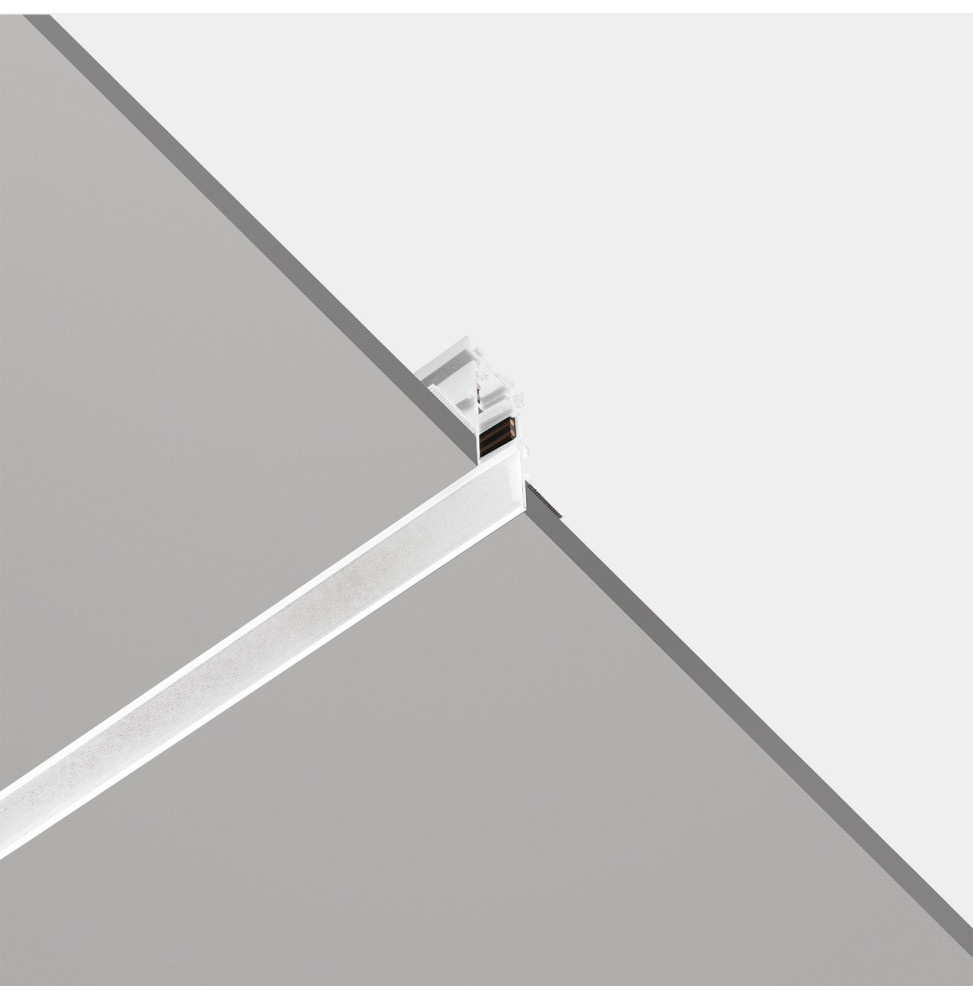 LedsC4 - Carril empotrable 3000mm bajo voltaje blanco LedsC4 - Carril empotrable 3000mm bajo voltaje blanco
