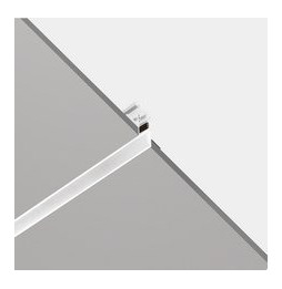 LedsC4 - Carril empotrable 3000mm bajo voltaje blanco
