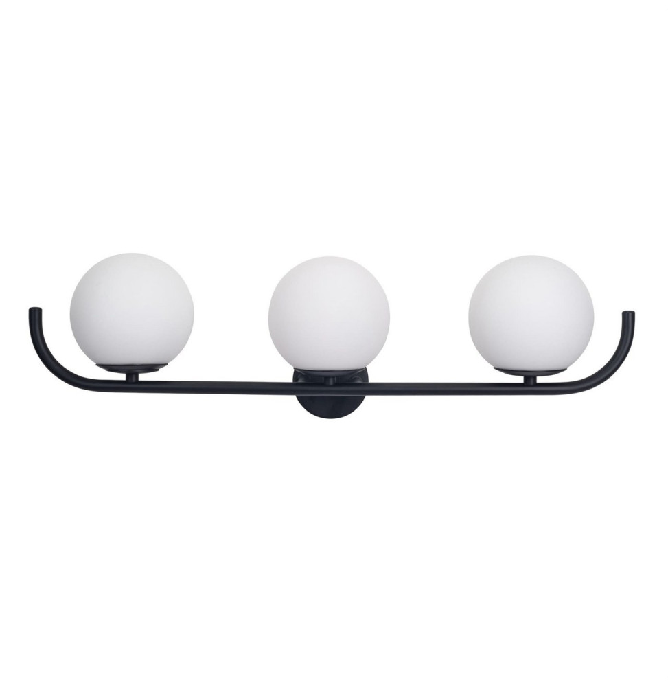FORLIGHT - Aplique IP44 SFERA triple G9 18W negro