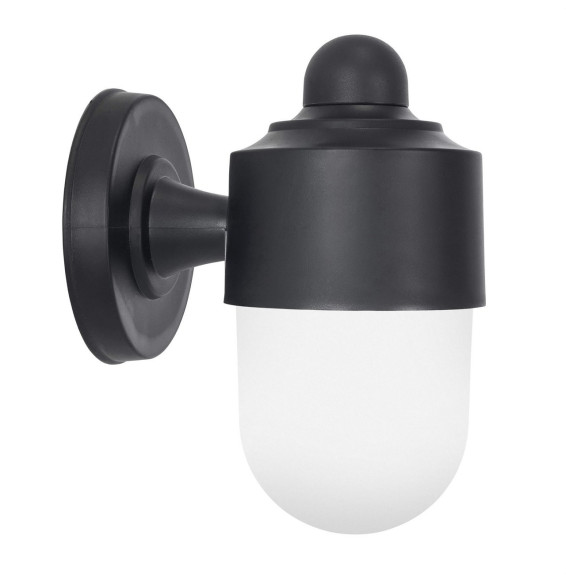 FORLIGHT - Aplique IP44 ALAN E27 15 negro