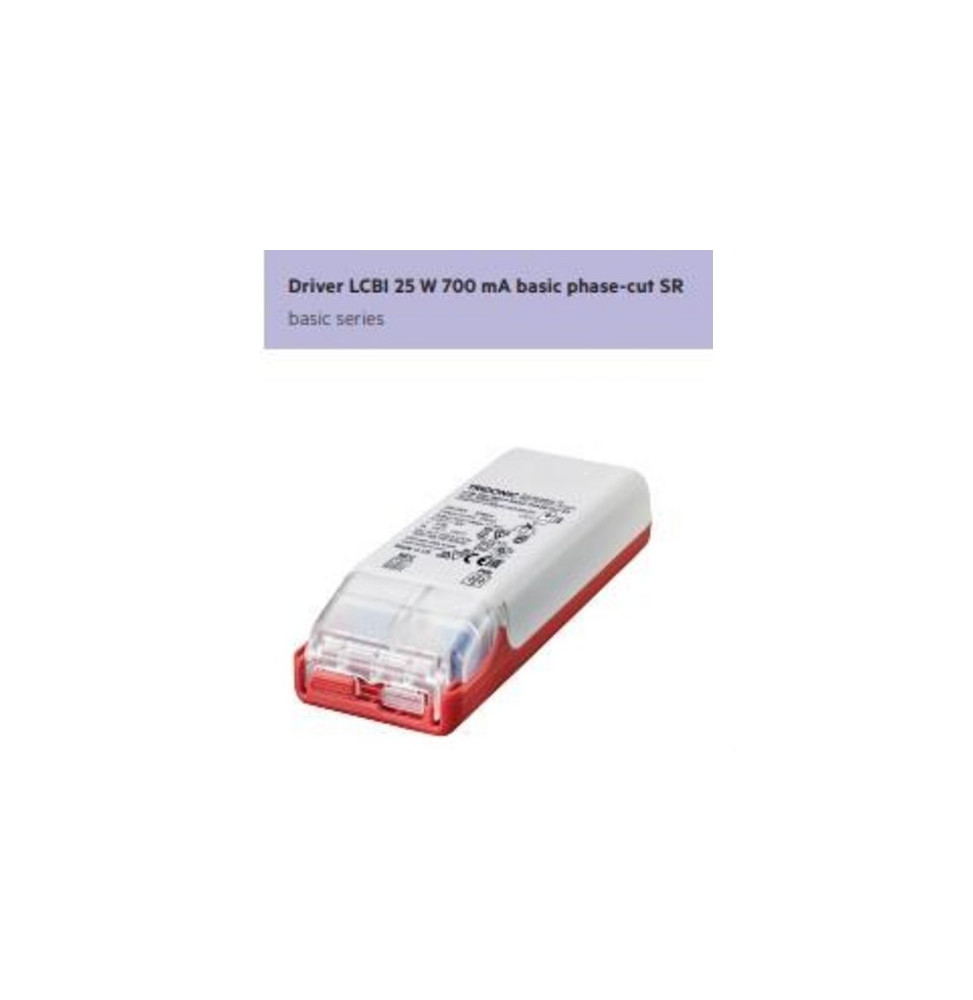 LedsC4 - Driver Phase-Cut Tridonic LCBI 25W 700mA BASIC phase-cut SR