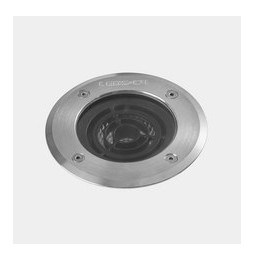 LedsC4 - Empotrable de suelo IP65-IP67 Kay 185mm LED 21.6W 3000K Acero inoxidable AISI 316 1890lm