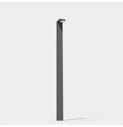 LedsC4 - Farola IP66 MODIS LED 11.6W 2700K negro 744lm CASAMBI