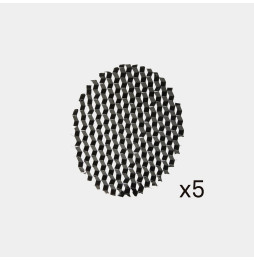 LedsC4 - Juego rejilla Max policarbonato (5u)