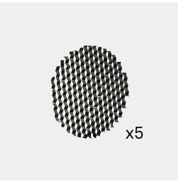 LedsC4 - Juego rejilla Max policarbonato (5u)