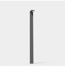 LedsC4 - Farola IP66 MODIS LED 11.6W 2700K gris urbano 744lm CASAMBI