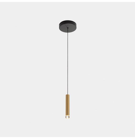 LedsC4 - Luminaria colgante Candle XS 18 Bodies LED 56.7W 2700K blanco DALI 2765lm negro
