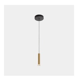 LedsC4 - Luminaria colgante Candle XS 1 Body Surface LED 3.2W 2700K Latonado 154lm