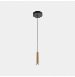 LedsC4 - Luminaria colgante Candle XS 30 Bodies LED 98.8W 2700K blanco 4608lm negro