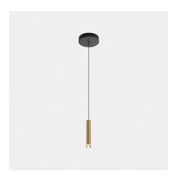 LedsC4 - Luminaria colgante Candle XS 30 Bodies LED 98.8W 2700K blanco DALI 4608lm negro