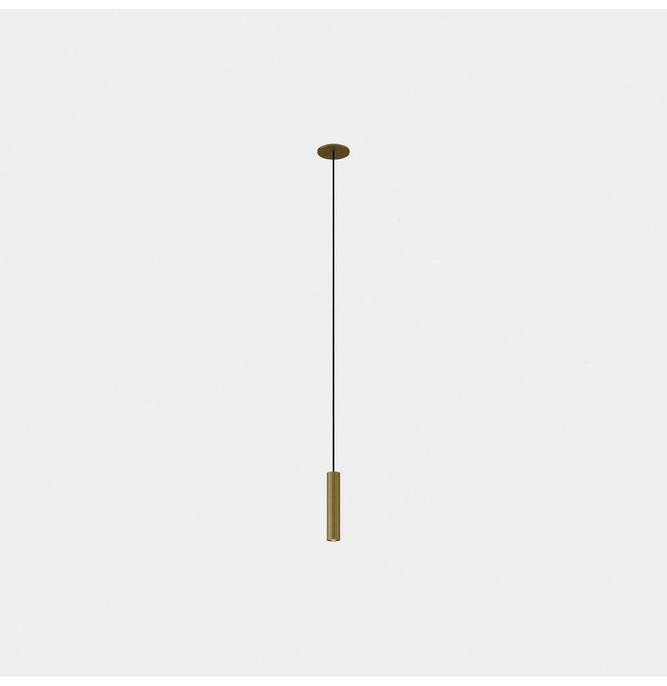 LedsC4 - Luminaria colgante Prolix Recessed LED 5.9W 2700K oro mate 217lm