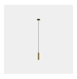 LedsC4 - Luminaria colgante Prolix Recessed LED 5.9W 2700K oro mate 217lm