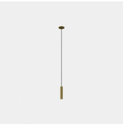 LedsC4 - Luminaria colgante Prolix Recessed LED 5.9W 2700K oro mate 217lm